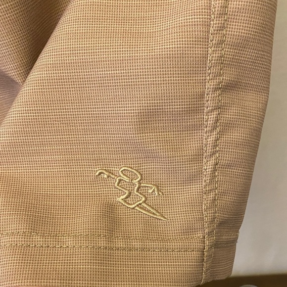 Da Hui Hybrid 37 Boardshorts, Men’s Heathered Tan, Hiking, Swim, Surf, Beach - Picture 4 of 7